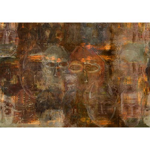 民族风墙纸 - MASK - Neodko - 无纺布 / 艺术印花 / 阿拉伯装饰图案