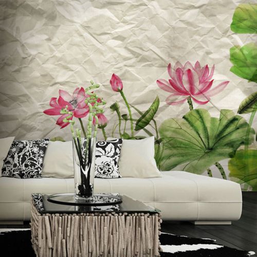 现代风格墙纸 - WATER LILY - Neodko - 无纺布 / 乙烯基 / 自然图案
