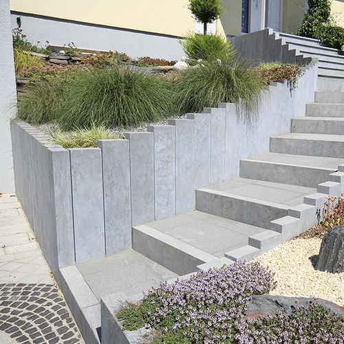 百叶窗式围墙 - MONJA - Bauma-stone - 花园 / 天然石材 / 现代风格