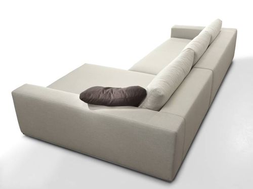现代风格沙发 - PORTOFINO - Very Sofa - 布料 / 皮质 / 米色