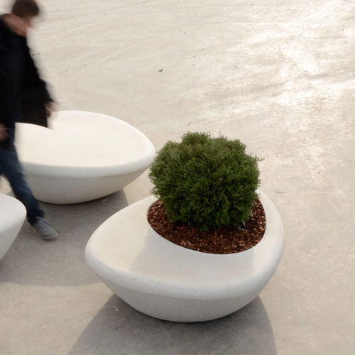 混凝土花坛 - supercell - durbanis - 原创设计 / 公共空间 / 白色