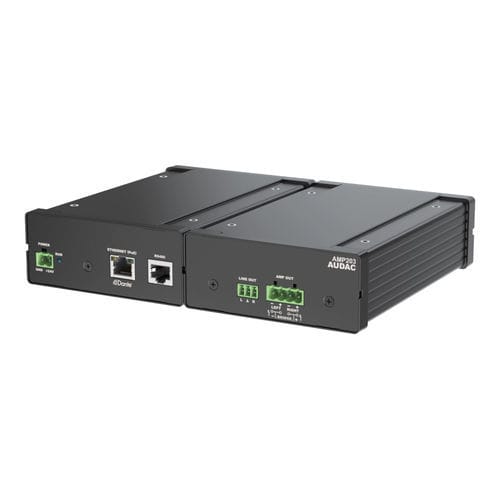 音频扩音器 - AMP203 - Audac - 单区 / 可连网