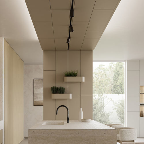带漆铝吊顶 - LOOKUP - Ronda Design - 板式 / 客厅 / 墙面
