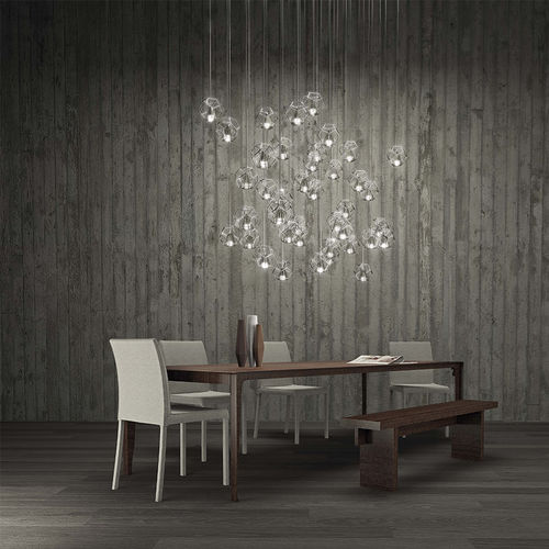 吊灯 - INCANTO - Marchetti Illuminazione - 钢 / 水晶 / 现代风格