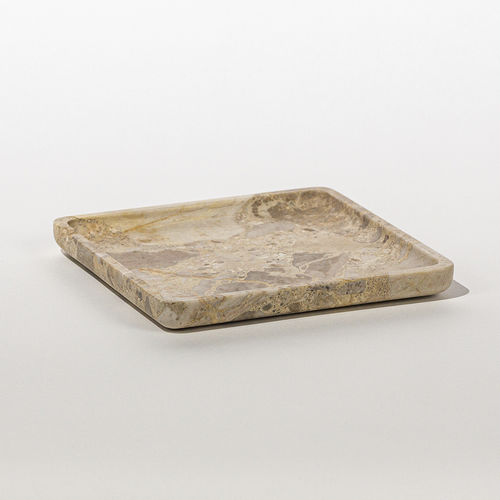 大理石托盘 - SQUARE PLATE KUNIS BRESCIA - MAAMI HOME