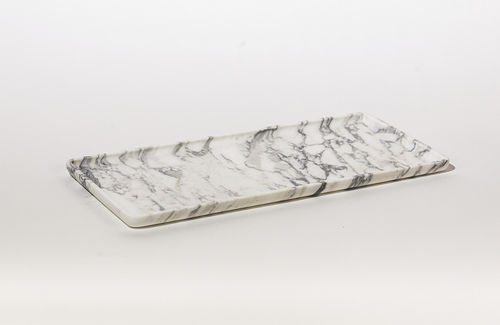 大理石餐饮托盘 - SQUARE TRAY ARABESCATO - MAAMI HOME - 酒店客房 / 餐厅 / 酒店