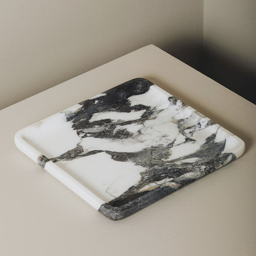 大理石托盘 - SQUARE PLATE CAPRAIA - MAAMI HOME