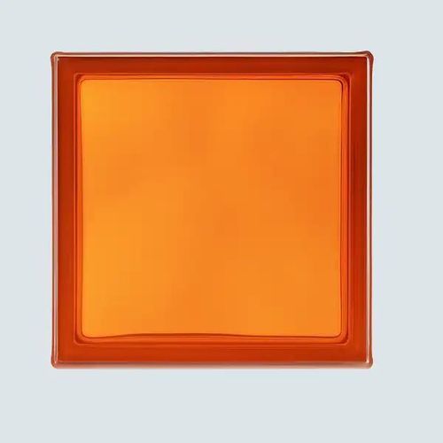 正方形玻璃方砖 - SAFFRON CLOUDY - Karoistanbul - 光滑 / 墙面 / 用于隔墙