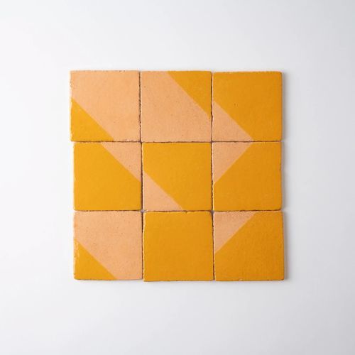 陶瓷砖 - BEJ-MAT MUSTARD 09 - Karoistanbul - 高亮光 / 哑光 / 室内