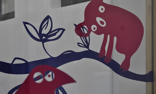 玻璃用装饰贴纸 - CRÈCHE PELÉE PARIS - Atelier d'Art Osmoze - Design & décoration murale