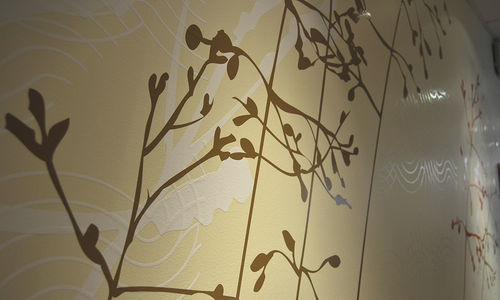 大自然墙贴 - RESIDENCE HÔTELIÈRE DOMITYS LANESTER - Atelier d'Art Osmoze - Design & décoration murale - 公共机构用 / 标识