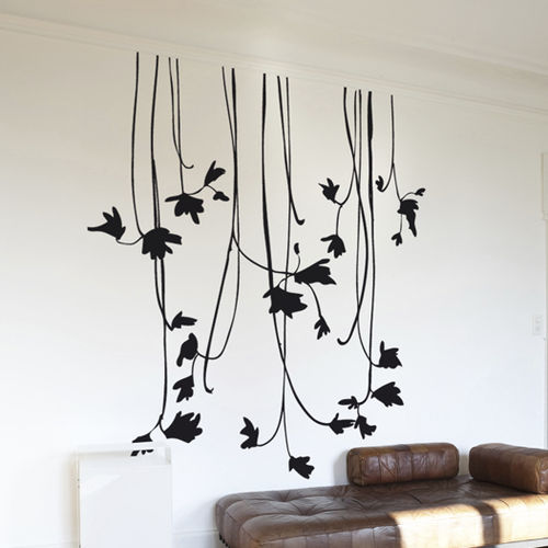 大自然墙贴 - LA RETOMBEE DELICATE - Atelier d'Art Osmoze - Design & décoration murale