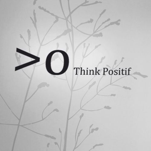 文字墙贴 - OSMOZETTE THINK POSITIF - Atelier d'Art Osmoze - Design & décoration murale