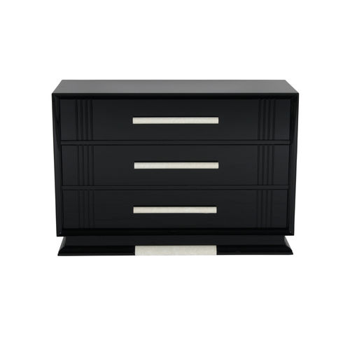 艺术装饰风格抽屉柜 - K003 - Cygal Art Deco GmbH & Co. KG - 木质 / 光泽漆木 / 矩形