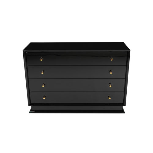 艺术装饰风格抽屉柜 - K019 - Cygal Art Deco GmbH & Co. KG - 木质 / 光泽漆木 / 矩形
