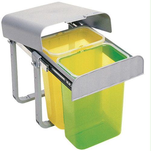 厨房垃圾桶 - ALADIN - Intra Teka - 垃圾分类 / 嵌入式 / 塑料