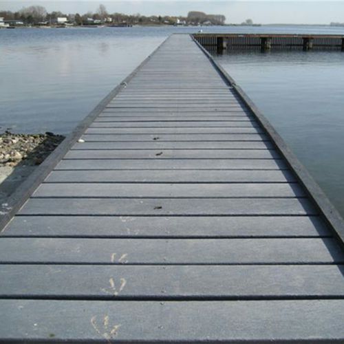 再生塑料浮桥 - Marine decking - Lankhorst - 固定