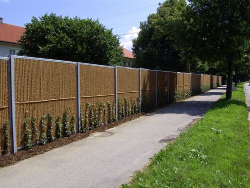 降噪围栏 - KOKOWALL  - Kokosystems BV - 板式 / 花园 / 电镀钢