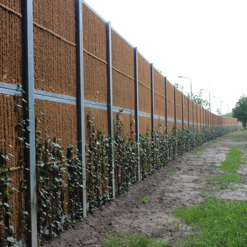 降噪围栏 - KOKOWALL® STANDARD - Kokosystems BV - 板式 / 工业用途 / 用于道路
