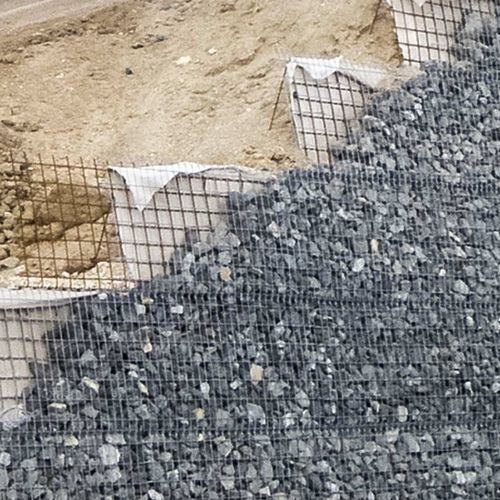 加固土工网格 - SECUGRID® M3 DW - NAUE - 防护 / 用于挡土墙 / 网布