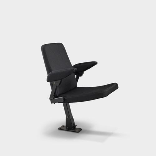 现代风格剧院椅 - GALANT - Jezet Seating - 室内 / 防火布料 / 涂漆金属桌脚