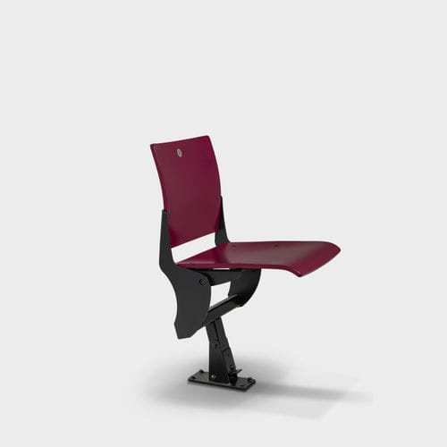 现代风格剧院椅 - Polar - Jezet Seating - 室内 / 木质 / 涂漆金属桌脚