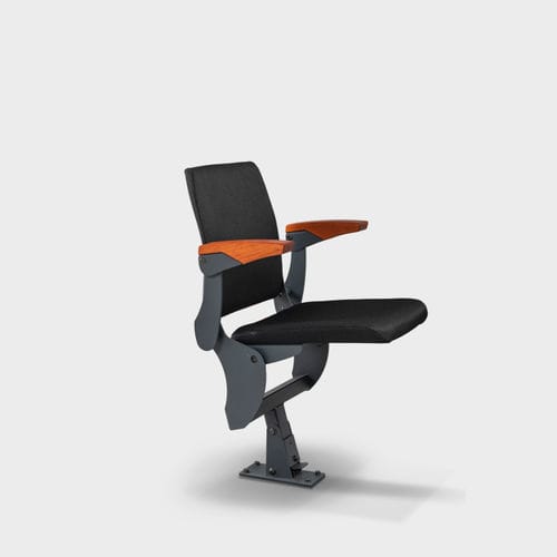 现代风格剧院椅 - Polar Comfort - Jezet Seating - 室内 / 防火布料 / 涂漆金属桌脚