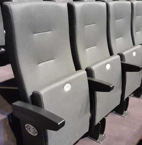 现代风格剧院椅 - Torso - Jezet Seating - 室内 / 防火布料 / 涂漆金属桌脚