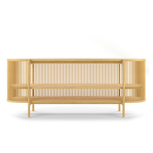 现代风格餐边柜 - BASTONE – OAK - Poiat | Furniture - 栎木 / 实木 / 哑光漆木