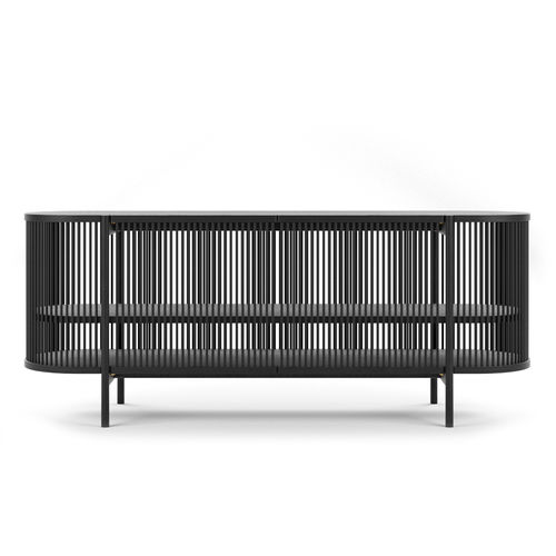 现代风格餐边柜 - BASTONE: WITH DOORS - Poiat | Furniture - 栎木 / 实木 / 哑光漆木