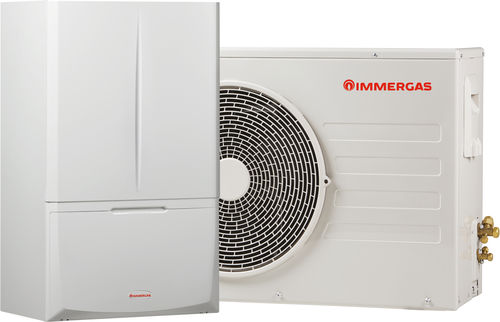 空气/水热泵 - MAGIS COMBO 4 V2 - immergas - 住宅 / 户外 / 分体式