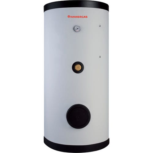 太阳能圆柱形热水器 - INOXSTOR 200 V2 - immergas - 落地式 / 立式 / 住宅