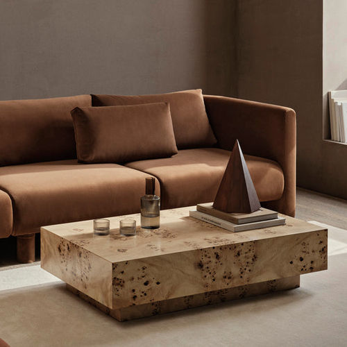 现代风格茶几 - Burl - Ferm Living - 木制贴皮 / MDF / 中密度纤维板MDF桌脚