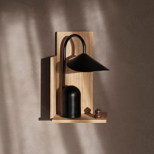 壁挂置物架 - Stagger  - Ferm Living - 极简主义风格 / 栎木 / MDF