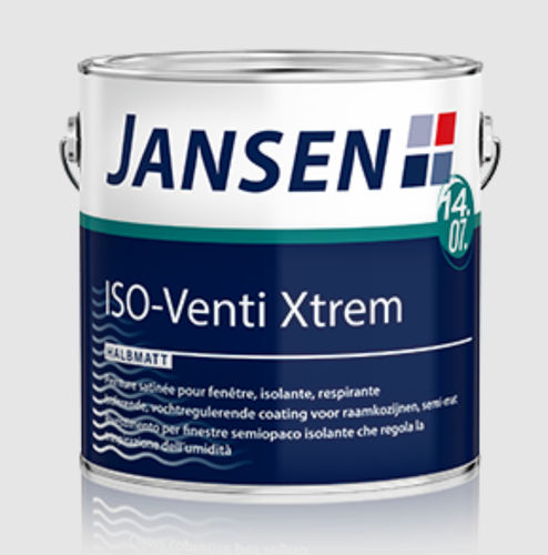 装饰油漆 - ISO-VENTI XTREM - jansen - 自底 / 末道 / 室内