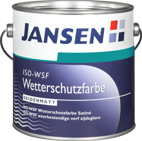 防护漆 - ISO-WSF - jansen - 末道 / 外包 / 户外