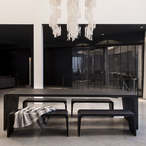 现代风格桌凳组合套装 - AMEZA - R&J Luxe Furniture - 钢 / 花园 / 露台