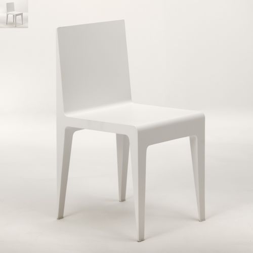 现代风格椅子 - SENTA - R&J Luxe Furniture - 室内 / 铝制 / 带孔薄钢板