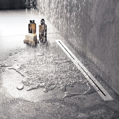 磨砂不锈钢条形地漏 - NANO-LINE-700 - ESS Easy Drain - 高耐拉力