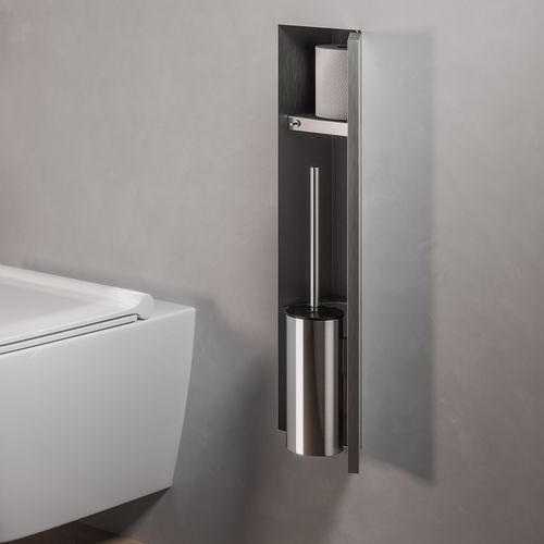 不锈钢马桶刷架 - TCL-6 - ESS Easy Drain - 嵌入式 / 用于酒店