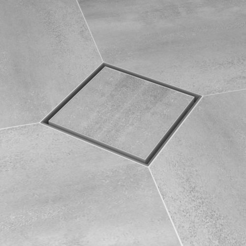 混凝土淋浴房地漏 - AQUABW-15X15-T - ESS Easy Drain