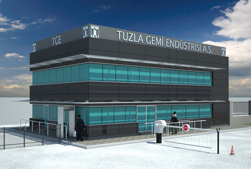 预制建筑 - TUZLA GEMI A.Ş. - ISTANBUL - Steelife - 钢 / 钢结构 / 办公室