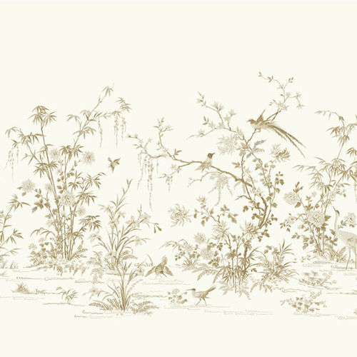 现代风格墙纸 - Flowering Vine  - York wallcoverings - 场景图案 / 中国风 / 三维效果