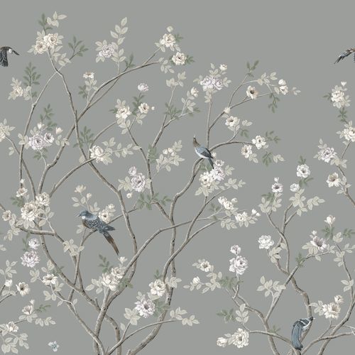 现代风格墙纸 - Lingering Garden  - York wallcoverings - 天然纤维 / 印花 / 仿墙纸