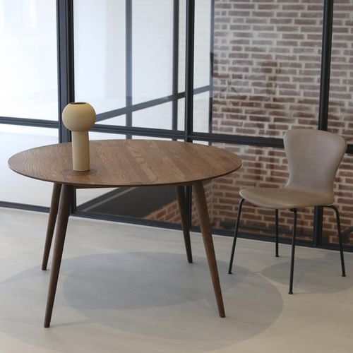 北欧风格餐桌 - PLAYDINNER  - Bruunmunch Furniture ApS - 栎木 / 实木 / 木桌脚