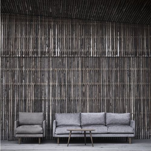 北欧风格沙发 - EMO - Bruunmunch Furniture ApS - 客厅 / 布料 / 灰色