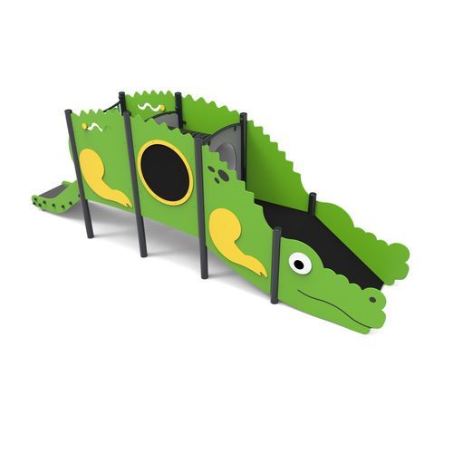旋转滑梯 - CROCODILE   - Free Kids s.c. - 游乐场 / 不锈钢 / HDPE