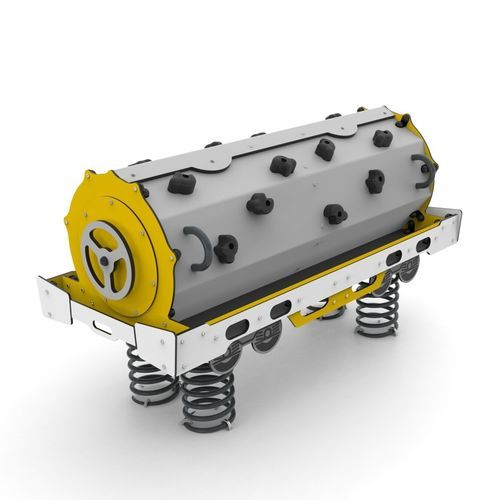 金属弹簧摇摇乐 - TANK WAGON  - Free Kids s.c. - 运输工具 / 多座位