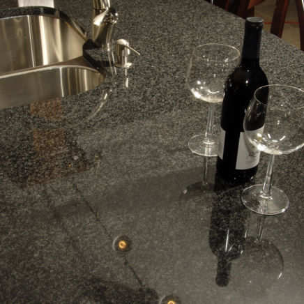 花岗岩厨房台面 - IMPALA BLACK - WALL GRANITE SERVICE SRL - 厨房 / 黑色
