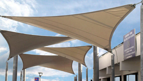 索膜结构 - ZEA PORT AUTHORITY STATION - Arka - 船帆型 / 屋顶 / 聚酯纤维膜